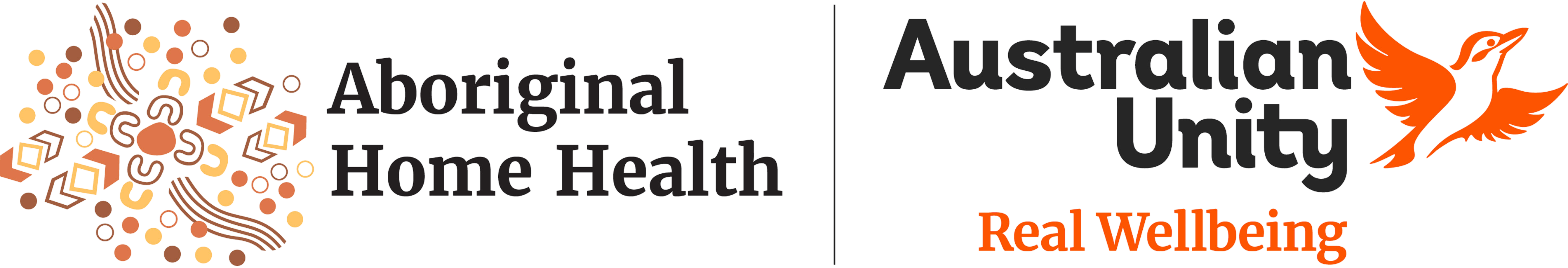 Australian Unity and Aboriginal Home Health Logo